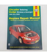 Chrysler Sebring, Dodge Stratus and Avenger 1995-2006 Repair Manual Hayn... - £18.72 GBP