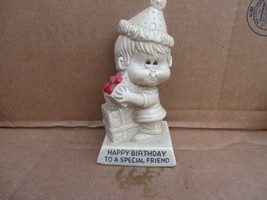 Vintage 1970&#39;s wallace berries Figure happy birthday to a special friend - £10.97 GBP