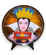 Disney Evil Queen Art Plate with COA, 506/1000, Limited Edition Collectible - $3,801.37 MXN