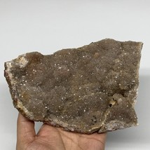 730g, 6.7&quot;x4.4&quot;x1&quot;, Rare Manganese Cluster With Quartz Mineral Specimen,B11037 - £69.19 GBP