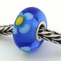 Authentic Trollbeads OOAK Unique Murano Glass Charm #231, 13mm Diameter New - $29.44