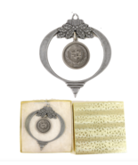 New Vintage Y2K 2001 Pewter Cadillac Car Company Christmas Tree Ornament - $453.09 MXN