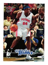 2007-08 Ultra #50 Chris Webber Detroit Pistons - £2.25 GBP