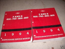 1994 Ford F&amp;B 700 800 900 Truck Service Shop Repair Workshop Manual Set OEM - $70.15