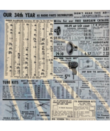 1954 Premier TV Radio Supply Advertisement Vtg Electronic Parts Illinois... - $35.14 CAD