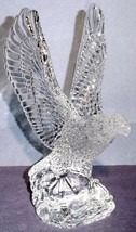Waterford Crystal Eagle Sculpture Figurine by Fred Curtis 8&quot;H Slovenia New - £263.54 GBP
