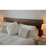 Custom Wooden MODULAR BED HEADBOARD Made From Walnut Or Oak Wood - Eco V... - $5,455.23 MXN