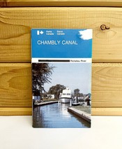 Chambly Canal Travel Brochure Vintage 1981 Historic Canada Fold Out - $19.99