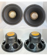 Pair Calrad CR-12x Coaxial 16 Ohm Woofers from Brazilian Wood Cabinets - $334.75 CAD