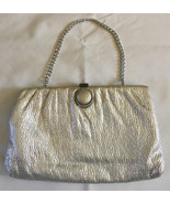 1960&#39;s Vintage Silver Evening Bag/ Clutch Unbranded - $21.99