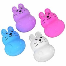 Cute Bunny Fillable Plastic Easter Eggs for Boys Girls, 4 Reusable Easte... - £5.35 GBP