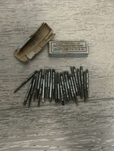 Vintage Engineering Tap Drill Lot - Assorted Condition - $10.00