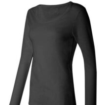 Women's Silky Long Sleeve Underscrub T-Shirt - Blue - $13.86