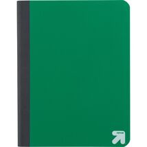 up&amp;up Wide Ruled Green Flexible Cover Composition Notebook 7.5x9.75 70 P... - $10.75