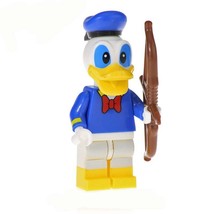 Minifigure Custom Toy Donald Duck Disney cartoon - £4.22 GBP
