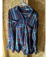 Maurices size 3 ladies button up flannel shirt - $306.77 MXN