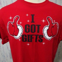 I Got Gifts Chirstmas Santa Thumbs up Red XL T Shirt - $17.05