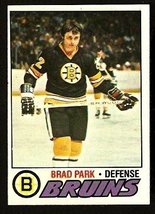 Boston Bruins Brad Park 1977 Topps Hockey Card # 190 - £0.39 GBP
