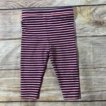 Baby vince. Leggings navy and red stripe size 6m - $12.22