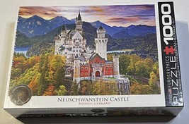 Eurographics Jigsaw Puzzle Neuschwanstein Castle 1000 Piece 19.25&quot; x 26.... - $12.95