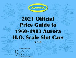 2021 Official Aurora Price Guide 1.8 Issue 1800 Ho Slot Cars 100 Pg Spiral Book - £26.37 GBP