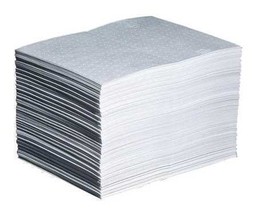 Absorbent Mat Pad, Absorbs 22 Gal. Oil-Only, 200 Pk ,White - £129.77 GBP