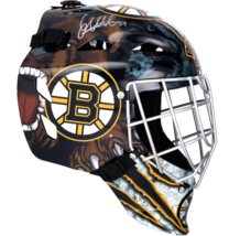 Linus Ullmark Autographed Boston Bruins Full Size Replica Goalie Mask Fanatics - £237.42 GBP