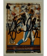Kerry Collins Signed Autographed 1996 Topps Football Card - Carolina Pan... - $274.76 MXN