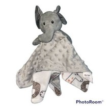BORITAR Elephant Baby Lovey Security Blanket Plush Gray Animals - £7.76 GBP