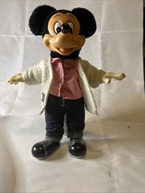 Mickey Mouse 11” Applause Walt Disney Sock Hop Varsity Plush Vintage - $32.00