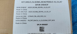 Dell 09D83F Sliding Ready Rails Kit 0Y4DJC, 0MCTG4 Poweredge R320 R420, R620 R630 - £47.18 GBP