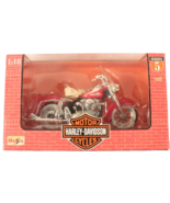 Maisto Harley Davidson 1962 FLH Duo Glide Red 1:18 Series 5 Diecast New ... - €12,92 EUR