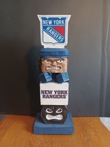 New York Rangers NHL Tiki Totem Lawn Garden Statue Decoration 5.5&quot; x 4&quot; ... - £33.59 GBP