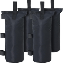 OUTDOOR WIND 112 Lbs Sand Bags Canopy Tent Weight Set of 4 for Canopy Legs,Empty - £15.42 GBP