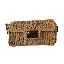 New Summer Rattan Bag Pillow Clutch Straw Bag High Quality Beach Messenger Bags  - £26.25 GBP