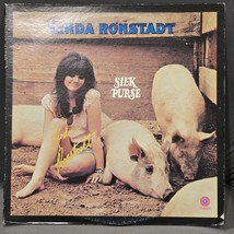 Linda Ronstadt signed lp Silk Purse Original, Vintage, Great Gifts - $3,075.59 MXN