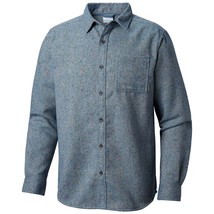 Columbia Men&#39;s Glenallen EXS Button Down Shirt Jacket Size XL Blue - $65.10