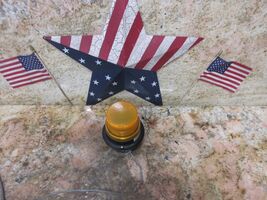 HITACHI SEIKI HT20SIII CNC LATHE SAFETY LAMP ALARM LIGHT AU2117 6400VJ 1... - $58.19