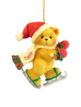 Cherished Teddies Bear With Ice Skates 1995 - 141232 - £13.58 GBP