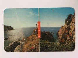 ✍️ collectible POSTCARD posted w/STAMP ✉️  ACAPULCO views of Quebrada ME... - £1.94 GBP