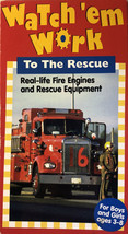 Ships N 24H-Watch Em Work-To The Rescue(VHS,2000)TESTED-RARE Vintage Collectible - £11.58 GBP