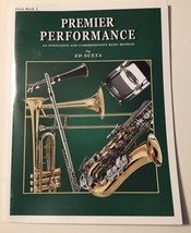 Premier Performance by Ed Sueta FLUTE Book 2 Two Sheet Music Studies NEW - $8.95