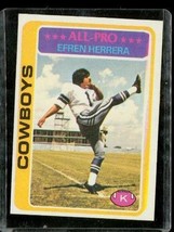 Vintage 1978 Topps Tcg ALL-PRO Football Card #410 Efren Herrera Dallas Cowboys - £6.75 GBP