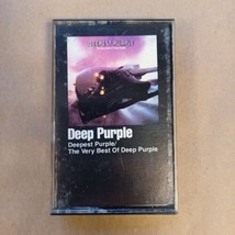 Deep Purple Deepest Purple The Very Best Of Deep Purple Cassette Tape 1972 - £6.99 GBP