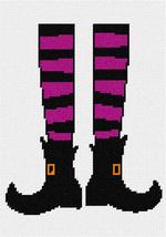 Pepita Needlepoint kit: Witch Legs 1, 7&quot; x 10&quot; - £39.31 GBP+