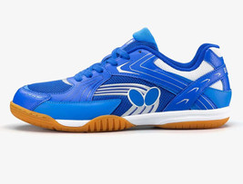 Butterfly Lezoline Reiss Table Tennis Shoes Unisex Indoor Shoes Blue NWT 93690 - £72.98 GBP