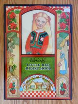 Vtg 1988 Peck Gandré Enchanted Forest Series Little Red Riding hood pape... - $14.99
