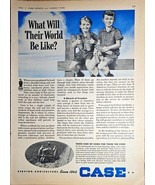 CASE-TRACTORS-AGRICULTURE - Freedom - Corn - Farming-1943 Vintage Print ... - $12.86