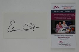 Elisabeth Shue Signed 3x5 Index Card Autographed The Karate Kid JSA COA - $84.14