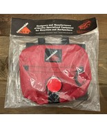 Vintage USA Cannondale Seat Bag Toot Model NOS Bike Cycle Red with Refle... - $1,410.30 MXN
